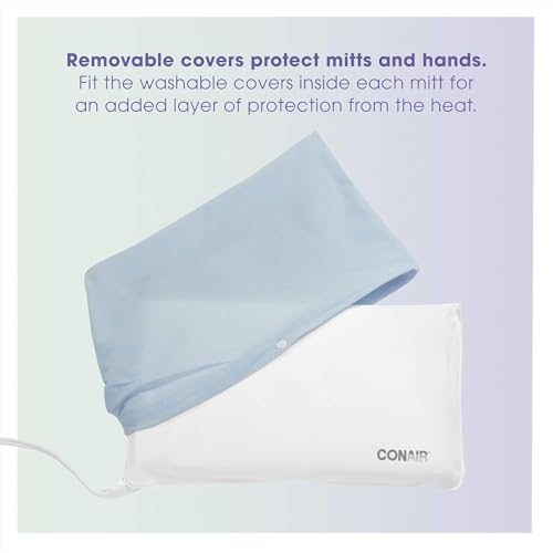 Conair True Glow Thermal Spa Heated Beauty Hand Mitts - Electric Hand Warmer