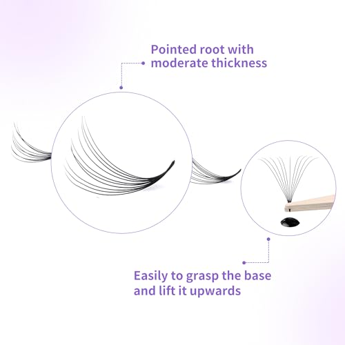 Wispy Mink Lash Clusters 8-15mm - 320pcs Extension Kit