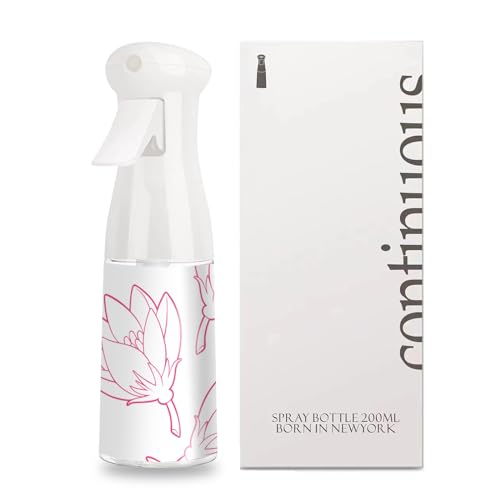 Pink Shu Mizara Continuous Water Spray Bottle for Hair, Plants & Cleaning