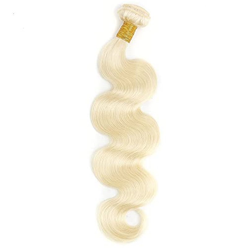 613 Blonde Body Wave Hair Bundles 28 Inch Brazilian Virgin