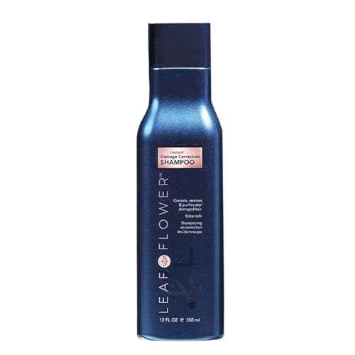 Leaf & Flower Nurishing Shampoo 12 oz | Necessities And Essentails Packaging (Blue/Damage Correction)