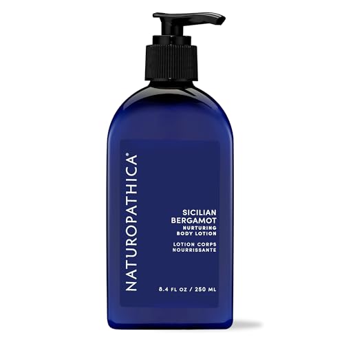 Naturopathica Sicilian Bergamot Body Lotion - Daily Citrus Body Moisturizer w/Orange, Clementine, Grapefruit and Aloe - Made in USA, 4.7 oz.