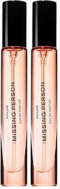PHLUR Missing Person Eau de Parfum 2-Pack - Travel Size Unisex Fragrance