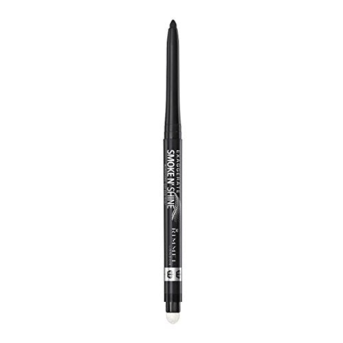 Rimmel Exaggerate Smoke n' Shine Eye Definer Eyeliner, Gel Formula, Pack of 2
