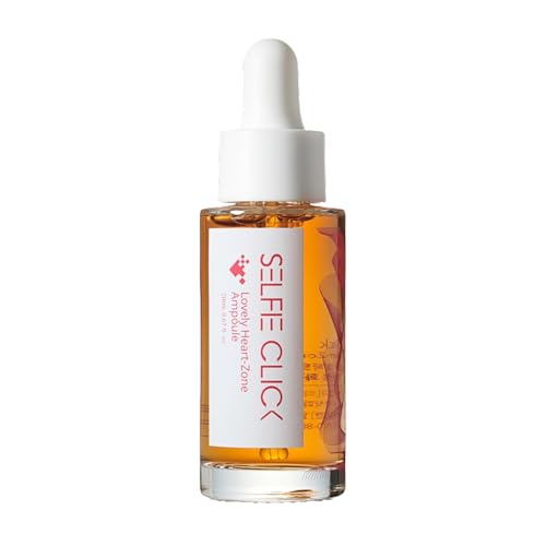 Heart Zone Collagen Serum with Hyaluronic Acid & Peptides, Non-greasy Firming Serum for Fine Lines & Elasticity, Korean Skin Care, All Skin Types (0.67 Fl Oz / 20 ml)