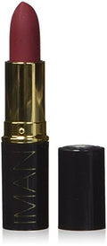 IMAN Cosmetics Moisturizing Lipstick in Drama Queen Dark Red
