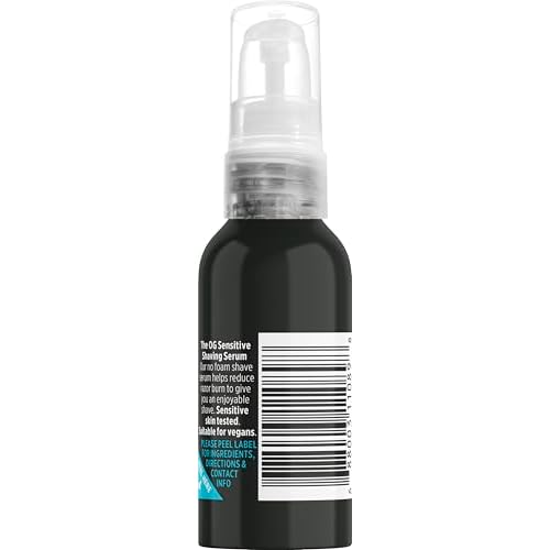 King of Shaves Advanced Sensitive Shaving Face Serum, Hydrating Serum For Men QUAD PACK 1.69 fl oz