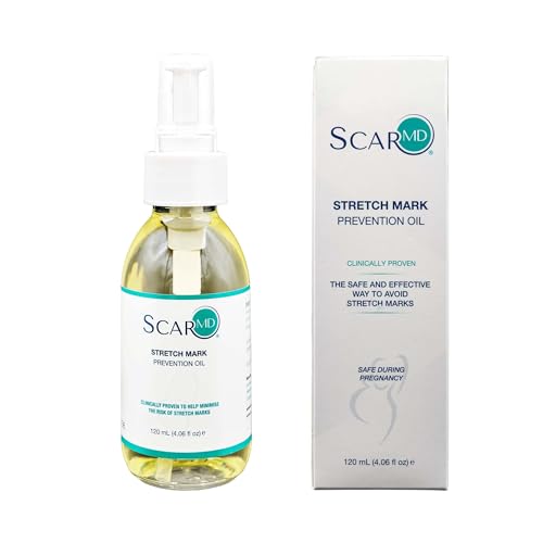 Stretch Mark Oil, Minimizes the Risk and Severity of Stretch Marks, Gentle Belly Oil for Pregnancy, Made of Natural Ingredients, Suitable for Adults and Children, 120mL£¨4.06 Fl Oz£©