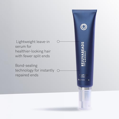 MONAT Rejuvabeads¢ç Infused w/Rejuveniqe¢ç - A Revolutionary Leave-in Split End Mender. Lightweight Serum Instantly Repairs Split Ends & Leaves Healthier-Looking Hair. - Net Wt. 70 ml / 2.4 fl. oz.