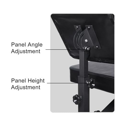 Tattoo Artist Chair with Adjustable Back - 400lb Capacity