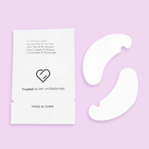 i-Laesh 100 Pairs Aloe Vera Hydrogel Eye Pads for Lash Extensions