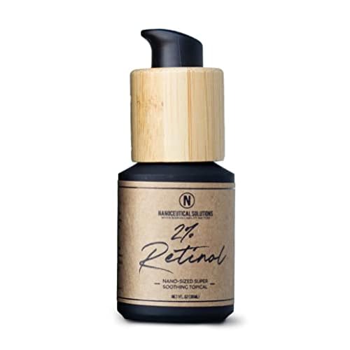 NANO RETINOL 2% collagen-boosting, wrinkle-reducing, potent hydrating serum, penetrates deep into skin leaving youthful looking complexion, Cruelty-free, Paraben-free, Dye-free, Vegan-friendly. 30ml.