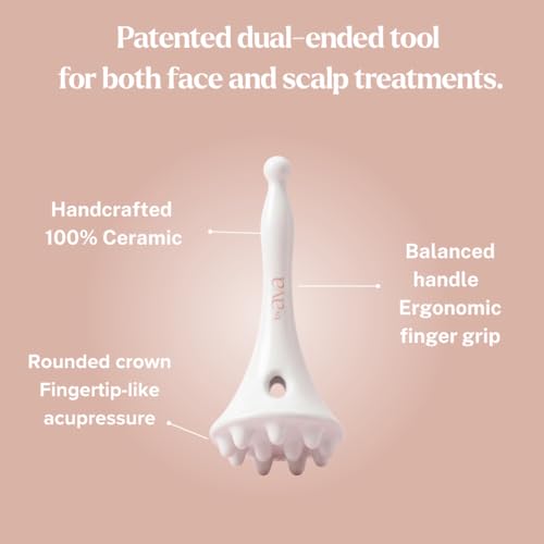 Ceramic Gua Sha Sculpting Massage Tool | Face & Scalp