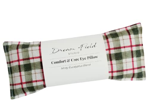 Mint Eucalyptus Eye Pillow with Flaxseed Fill | Aromatherapy