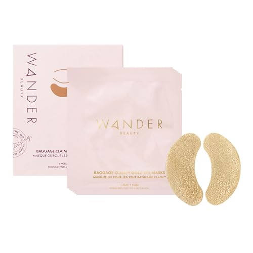 Wander Beauty Baggage Claim Gold Foil Under Eye Patches