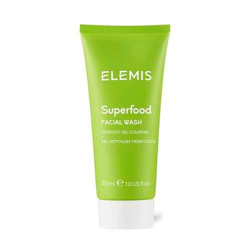 ELEMIS Superfood Facial Wash | Revitalizing Daily Prebiotic Gel Wash Gently Cleanses, Nourishes, and Balances Skin for a Fresh, Glowing Complexion
