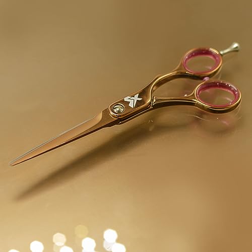 Cricket Shear Xpressions 5.75" Professional Stylist Hair Cutting Scissors Japanese Stainless Steel Shears, Hey Rosie