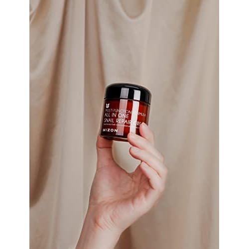 MIZON Bundle All in one snail repair cream 75ml + Snail intensive essence Koren Skincare Moisturizing, Wrinle Care Blemish Care