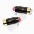 LAURA GELLER NEW YORK Serum Blush Cheek Tint Duo: Practical Pink + Refreshing Rose