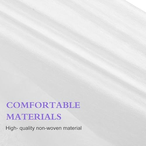Celmuron 100 Pack Disposable Massage Bed Sheets 31.5x71 White Non-Woven