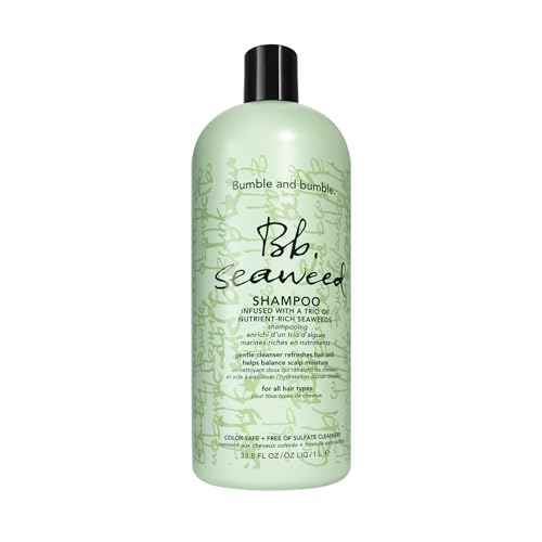 Bumble and bumble. Seaweed Hydrating Shampoo and Conditioner | For Fine-to-Medium Hair or Daily Washer | Anti Frizz, Sulfate-Free, Color Safe + Detangler