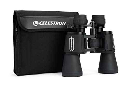 Celestron – UpClose G2 7x35 Binocular – Multi-coated Optics for Bird Watching, Wildlife, Scenery and Hunting – Porro Prism Binocular for Beginners – includes Soft Carrying Case