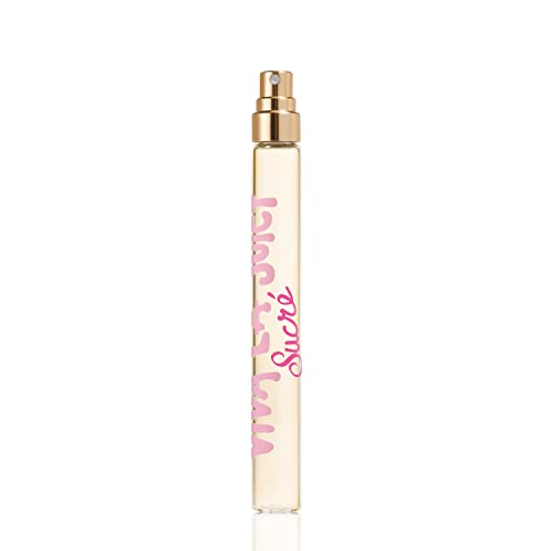 Juicy Couture Viva La Juicy Sucré Eau De Parfum, Women's Mini Perfume with Notes of Peach, Orange Flower & Whipped Cream - Fruity & Sweet Perfume for Women, EDP Spray Travel Perfume, 0.33 fl. oz