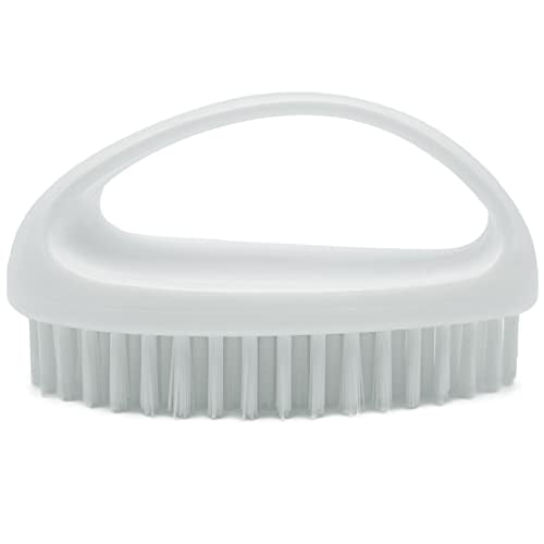 Heavy Duty Nail Brush for Cleaning Fingernails - Stiff Nylon Bristles