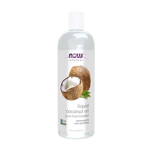NOW Foods Liquid Coconut Oil - 16oz Light Body Oil
