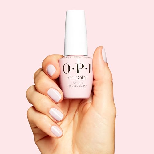 OPI GelColor LED Cure Gel Nail Polish - Blue & Green Shades, 'I'm a Bubble Bunny' Sheer Pink