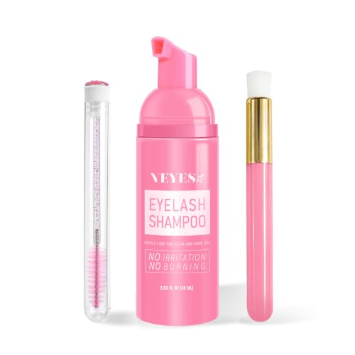 VEYES INC Lash Extension Shampoo with Brush – 60ml