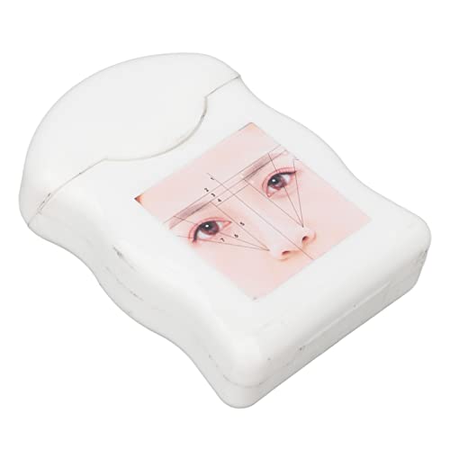 Large Eyelash Training Display Model B C Eyelash Teaching Tool with Base for Salons Classrooms