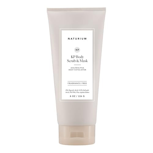 Naturium KP Body Scrub & Mask – 8 oz Keratosis Pilaris Treatment