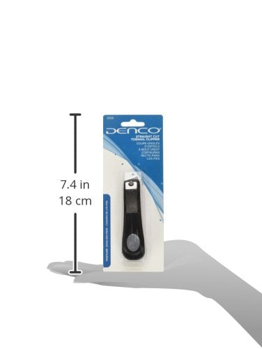 Straight Cut Toenail Clipper - Stainless Steel with Catcher