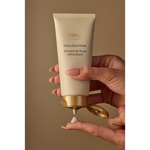 AHAVA Cleanse Detox Mud Mask - Dead Sea Mud-Based Mask to Maintain Your Skin¡¯s Wellness & Radiance, Contains Kaolin, Hyaluronic Acid, OsmoGuard¢â- ¡®Urban Shield¡¯ Patent & Exclusive Osmoter¢â, 3.4 fl.oz