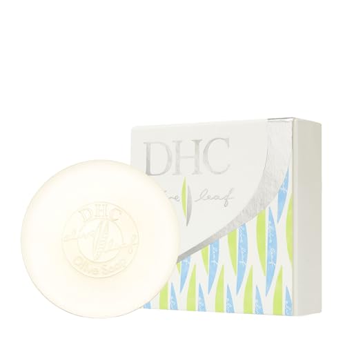 DHC Olive Soap, Nourishing Gentle Cleansing Bar, Retains Moisturize, Flights Premature Aging, Ideal for Dry and Mature Skin, 3.1 oz. Net wt.