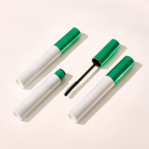 Black Waterproof Mascara with Dual-Sided Brush, No Clump