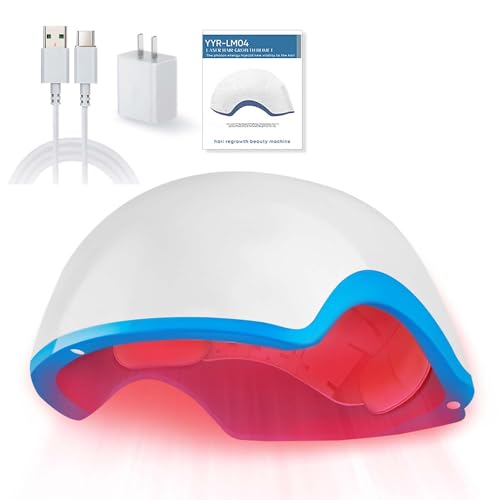 FDA-Cleared Red Light Therapy Hair Loss Helmet with 162 Laser Diodes
