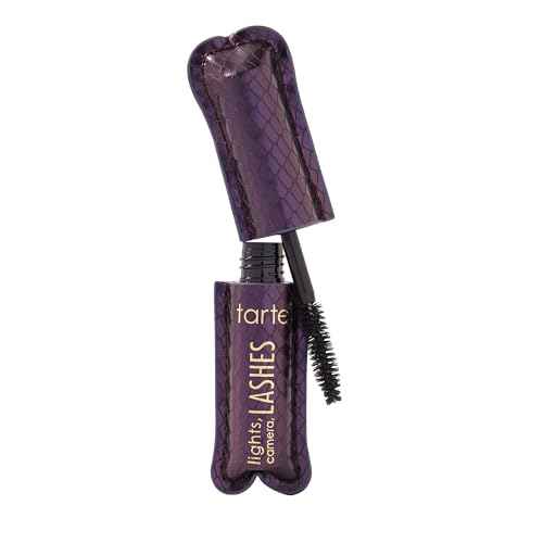 tarte lights, camera, lashes 4-in-1 mascara ? Volume, Length, Curl & Conditioning for Fuller Looking Lashes, Smudge-Proof, Flake-Free, Longwear, Vegan & Cruelty Free