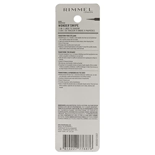 Rimmel Wonder Swipe 2-in-1 Eyeliner Shadow - Crave Me