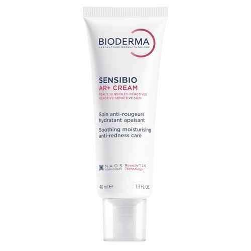Bioderma Sensibio AR+ Cream, Facial Redness Relief Lotion for Sensitive Skin, Soothing and Moisturizing Care