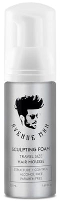 Avenue Man Sculpting Foam - Firm Hold Hair Mousse Travel Size