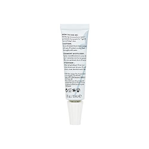 Honest Beauty Deep Hydration Eye Cream for All Skin Types | Plumps + Hydrates | Hyaluronic Acid, Chamomile, Calendula | EWG Verified + Cruelty Free | 0.5 fl oz