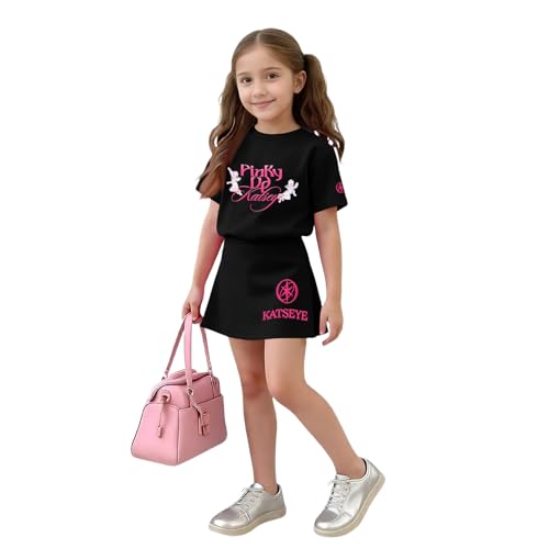 Katseye Girls 2-Piece Outfit - Shirt & Skirt Set for Fans