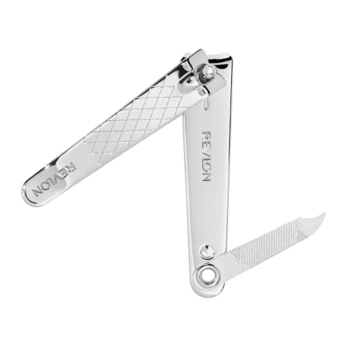 Revlon Nail Clipper with Foldaway File - Silver, 1 Count (Variation of THIS listing)