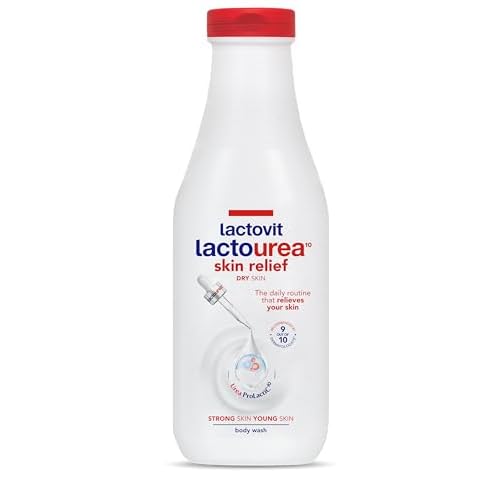 Lactovit | Lactourea Body Wash | Hydrating Shower Gel for Dry Skin | With Urea ProLactiC10 Complex, Lactic Acid & Pure Urea | Soft & Youthful Skin | Dermatologist Recommended | 600 ml