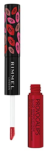 Rimmel Provocalips 16hr Kiss-Proof Lip Color Bundle - 2 Pack