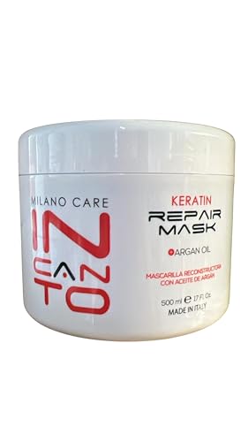 Keratin Protein Hair Mask with Argan Oil - Repair & Strengthen