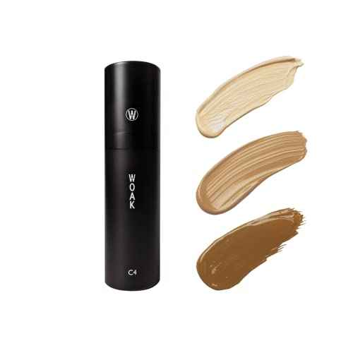 WOAK C4 ? Men's Tinted Moisturizer BB CC Cream Foundation ? Color Correcting Camo Complex ? Hybrid Skin Care (Tan)