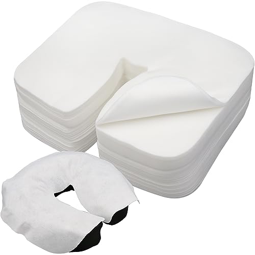 300 Count Disposable Face Cradle Covers for Massage Tables